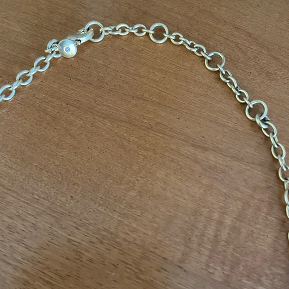 J Crew Gold Pearl and Crystal Necklace - Picture 3 of 6